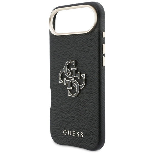 Suojakotelo Apple iPhone 17 Air, Guess, Resin Logo, Musta