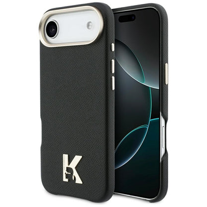 Kotelo Apple iPhone 17 Air:lle, Karl Lagerfeld, Karl Head Logo, Musta