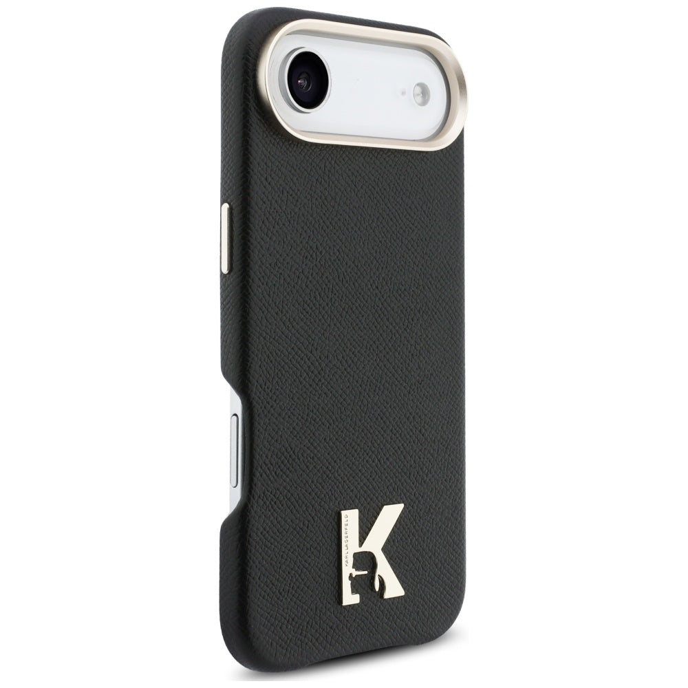 Kotelo Apple iPhone 17 Air:lle, Karl Lagerfeld, Karl Head Logo, Musta