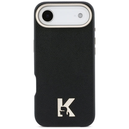 Kotelo Apple iPhone 17 Air:lle, Karl Lagerfeld, Karl Head Logo, Musta