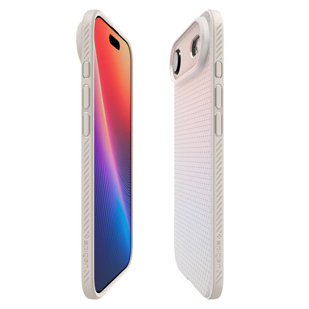 Suojakotelo Apple iPhone 17 Air, Spigen, Liquid Air, Beige