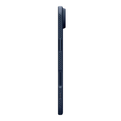 Kotelo Apple iPhone 17 Air:lle, Spigen, Liquid Air, Tummansininen ACS10303