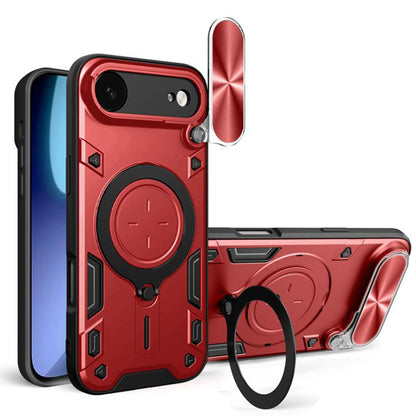 Kotelo Apple iPhone 17 Air:lle, Techsuit, CamGuard Pro, Punainen