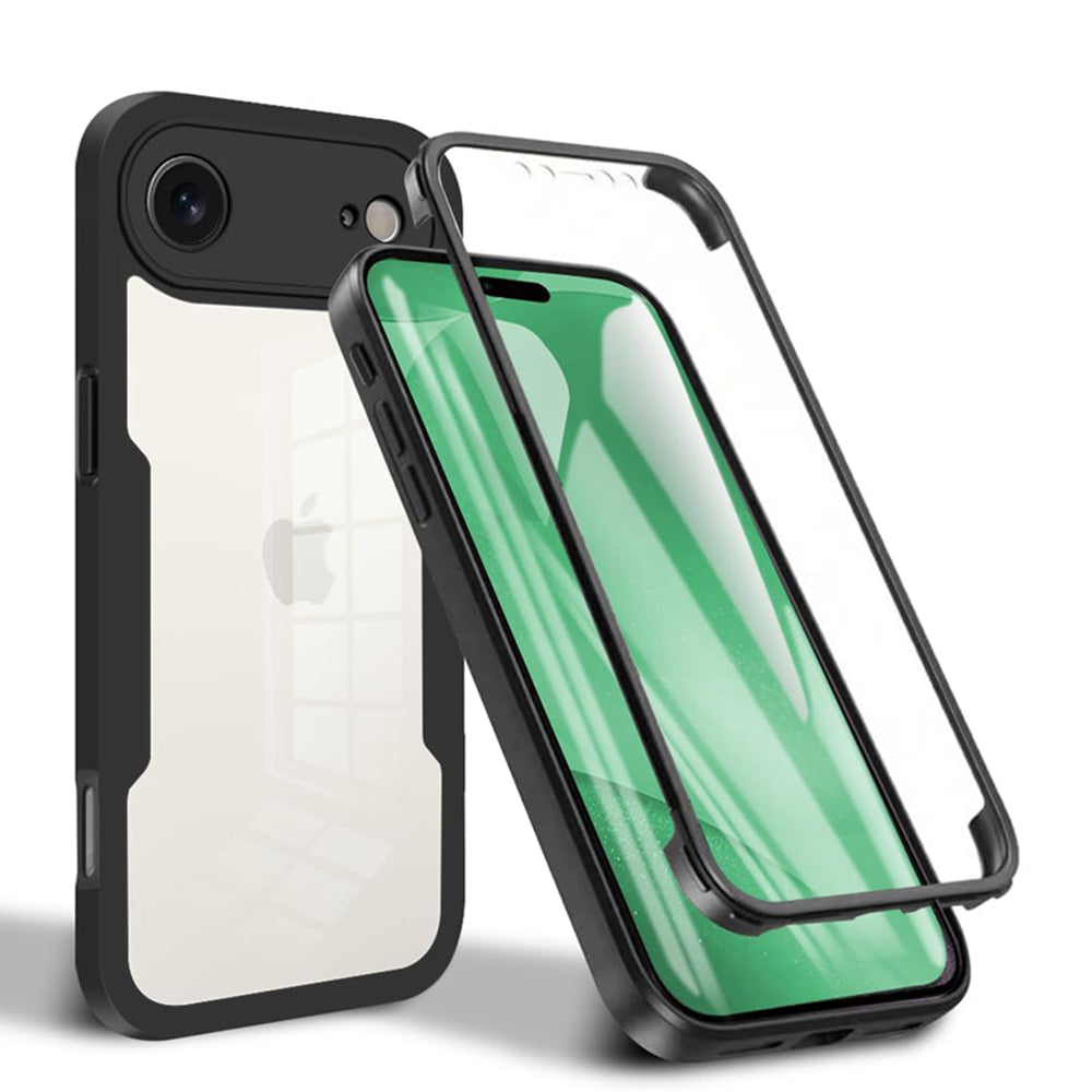 Suojakotelo Apple iPhone 17 Air, Techsuit, ColorVerse 360, Musta