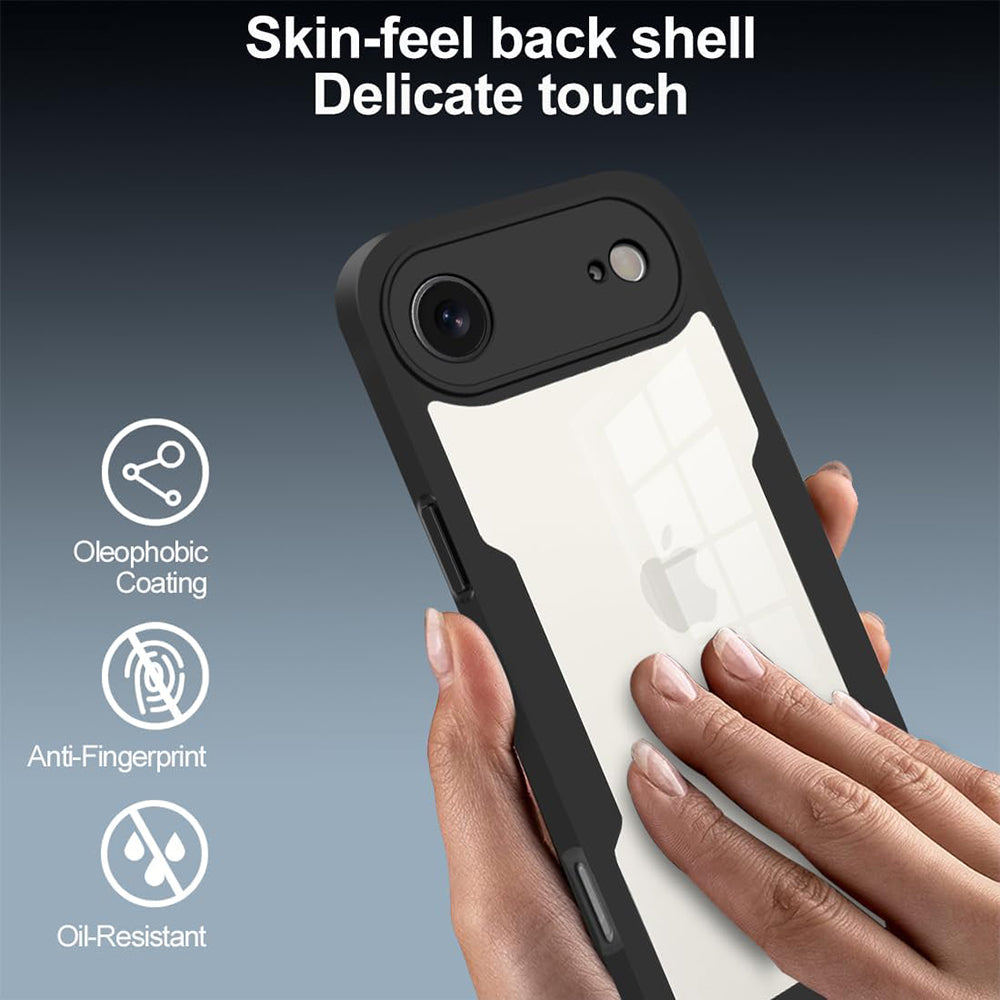 Suojakotelo Apple iPhone 17 Air, Techsuit, ColorVerse 360, Musta