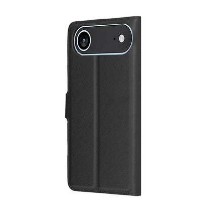 Kotelo Apple iPhone 17 Air, Techsuit, Leather Folio, Musta