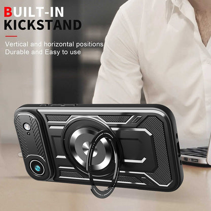 Kotelo Apple iPhone 17 Air:lle, Techsuit, RuggedCam, Sininen