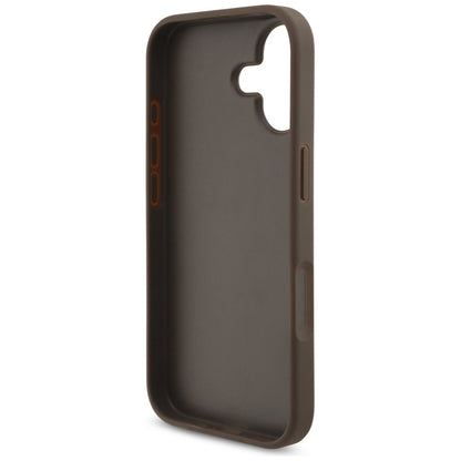 Suojakotelo Apple iPhone 17:lle, Guess, 4G Big Logo, Ruskea