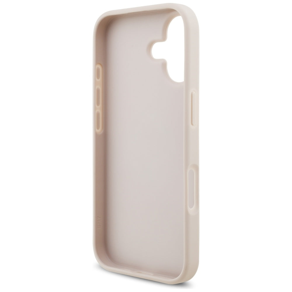 Suojakotelo Apple iPhone 17:lle, Guess, 4G Big Logo, Pinkki