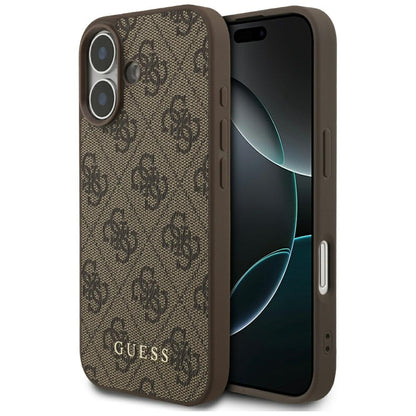 Kotelo Apple iPhone 17:lle, Guess, 4G Classic, Ruskea