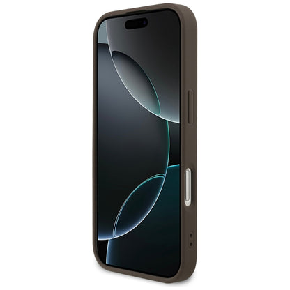 Kotelo Apple iPhone 17:lle, Guess, 4G Classic, Ruskea