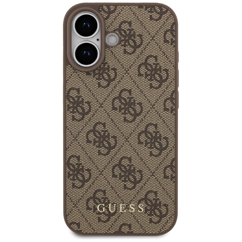 Kotelo Apple iPhone 17:lle, Guess, 4G Classic, Ruskea