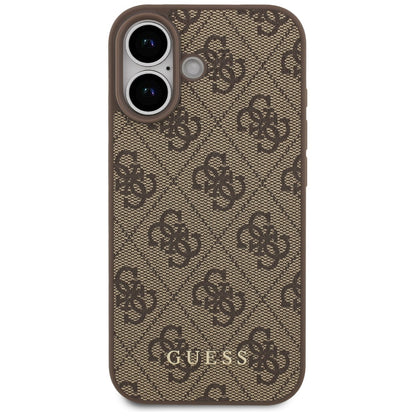 Kotelo Apple iPhone 17:lle, Guess, 4G Classic, Ruskea
