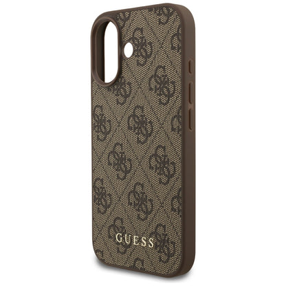 Kotelo Apple iPhone 17:lle, Guess, 4G Classic, Ruskea