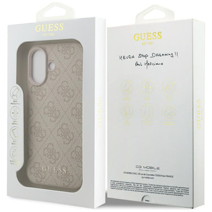 Suojakotelo Apple iPhone 17:lle, Guess, 4G Classic, Pinkki