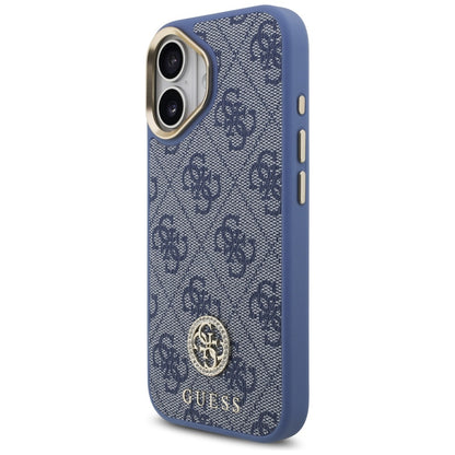 Kotelo Apple iPhone 17:lle, Guess, 4G Strass Logo, Sininen