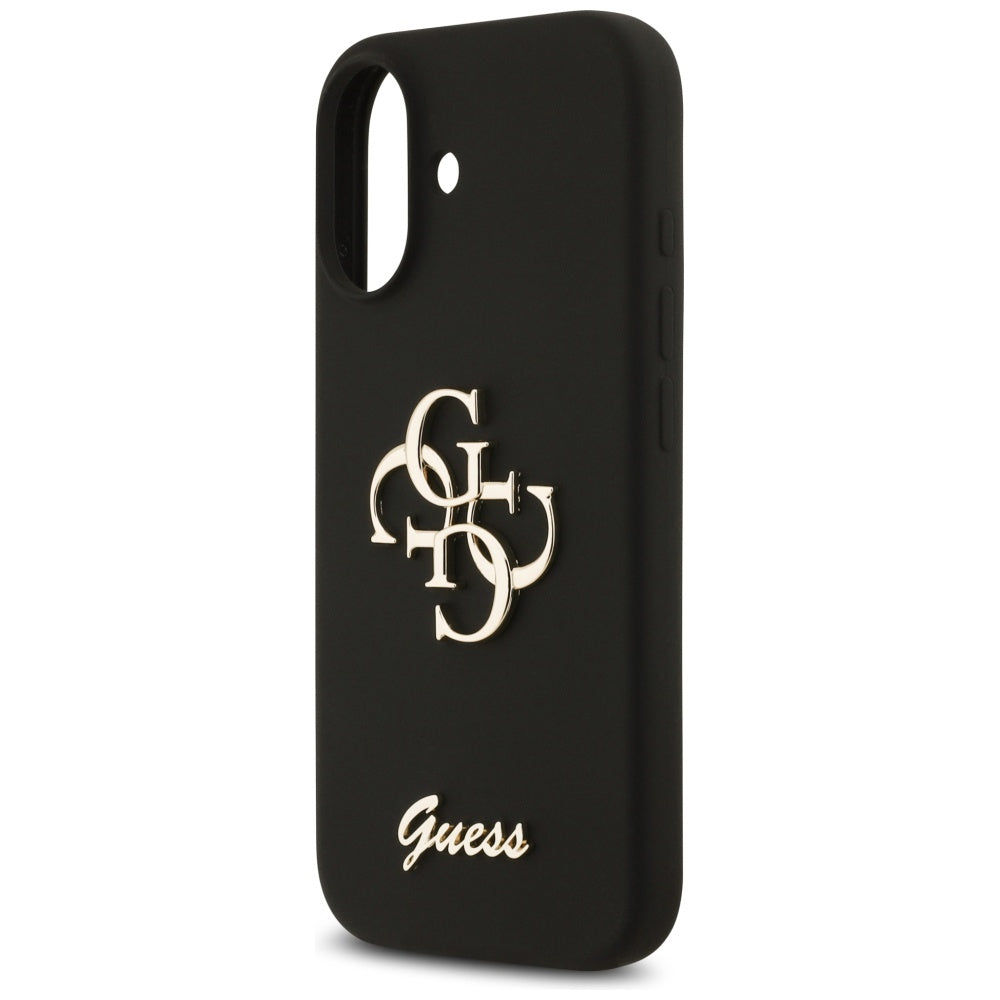 Suojakotelo Apple iPhone 17:lle, Guess, Big 4G Script, Musta
