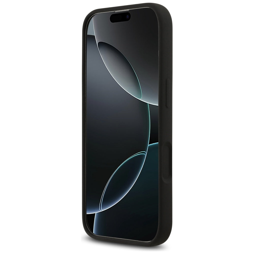 Suojakotelo Apple iPhone 17:lle, Guess, Big 4G Script, Musta