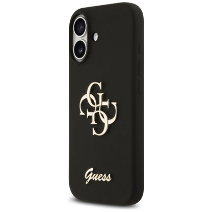 Suojakotelo Apple iPhone 17:lle, Guess, Big 4G Script, Musta