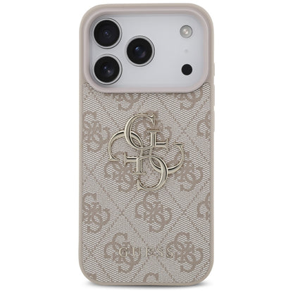 Suojakotelo Apple iPhone 17 Prolle, Guess, 4G Big Logo, Pinkki