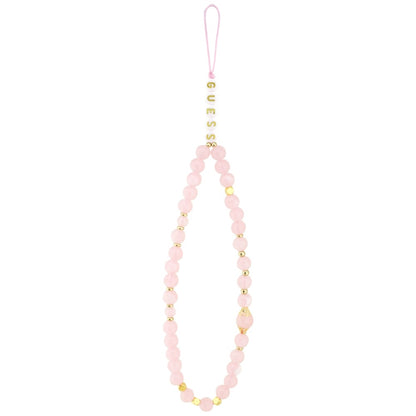 Suojakotelo Apple iPhone 17 Prolle, Guess, 4G Classic Logo with Strap, Pinkki