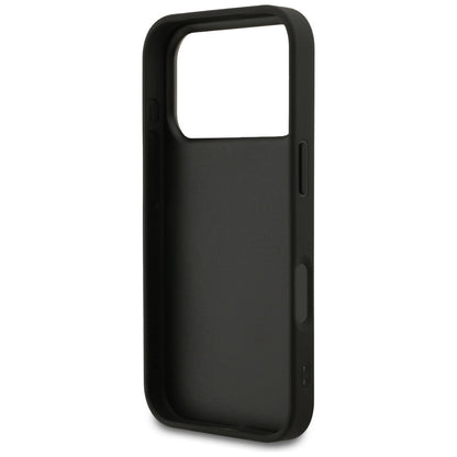 Suojakotelo Apple iPhone 17 Prolle, Guess, 4G Classic, Musta