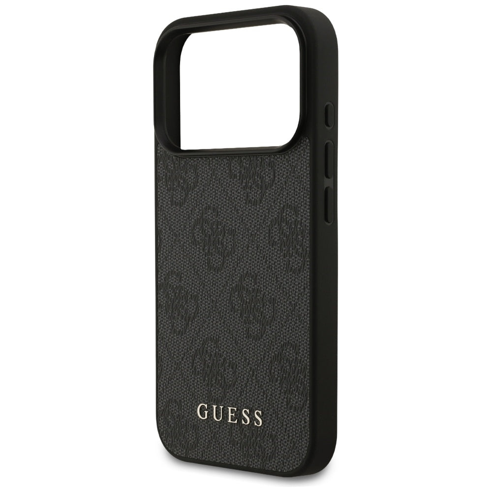 Suojakotelo Apple iPhone 17 Prolle, Guess, 4G Classic, Musta