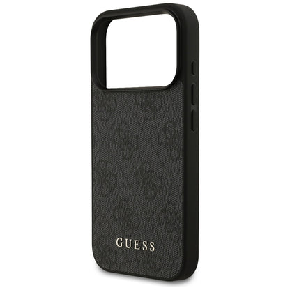 Suojakotelo Apple iPhone 17 Prolle, Guess, 4G Classic, Musta