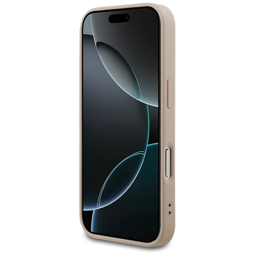 Suojakotelo Apple iPhone 17 Prolle, Guess, 4G Classic, Pinkki