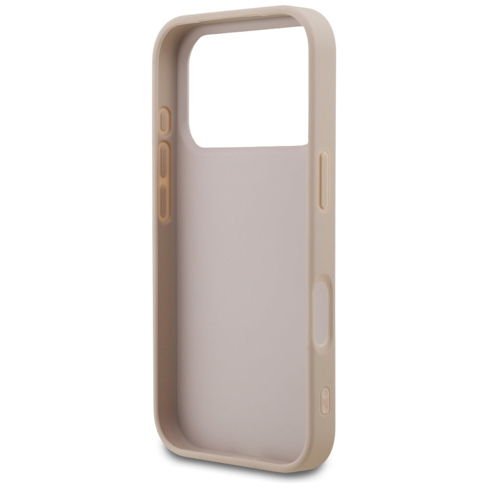Suojakotelo Apple iPhone 17 Prolle, Guess, 4G Classic, Pinkki