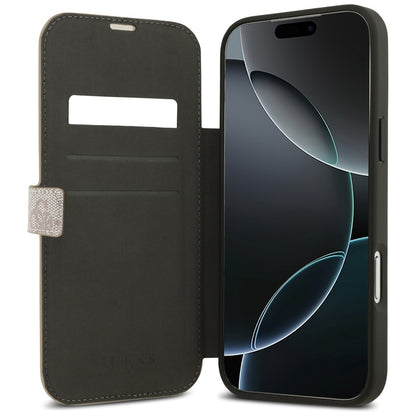 Suojakotelo Apple iPhone 17 Prolle, Guess, 4G Metal Logo, Pinkki