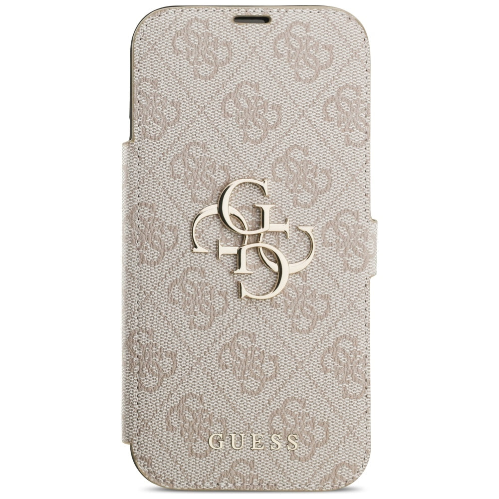 Suojakotelo Apple iPhone 17 Prolle, Guess, 4G Metal Logo, Pinkki