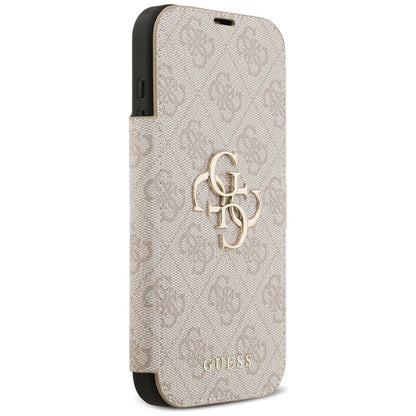 Suojakotelo Apple iPhone 17 Prolle, Guess, 4G Metal Logo, Pinkki