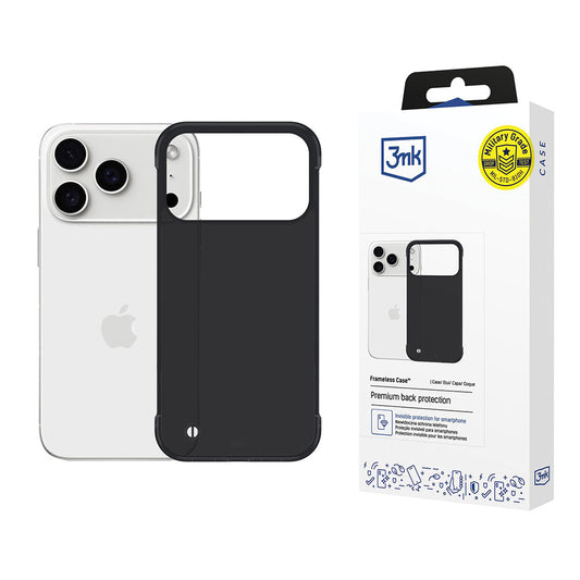 Suojakotelo Apple iPhone 17 Pro Max, 3MK, Just20g, Musta