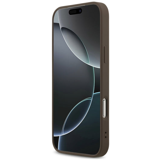 Kotelo Apple iPhone 17 Pro Maxille, Guess, 4G Classic, Ruskea
