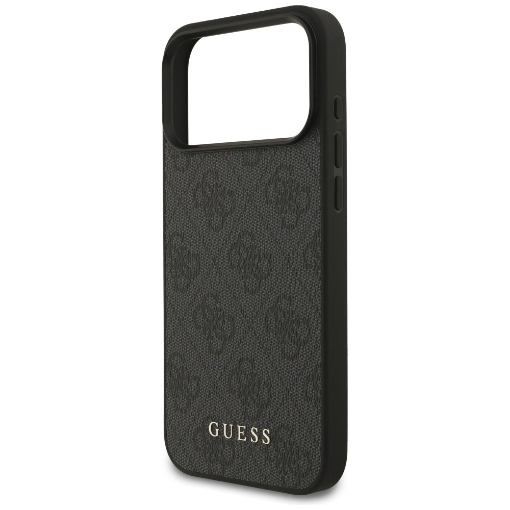 Suojakotelo Apple iPhone 17 Pro Max, Guess, 4G Classic, Musta