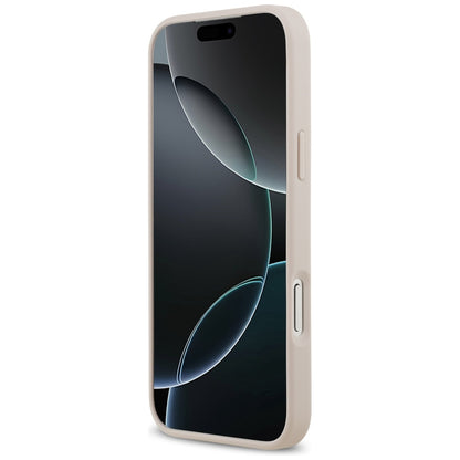 Suojakotelo Apple iPhone 17 Pro Max, Guess, 4G Double Card Triangle, Pinkki