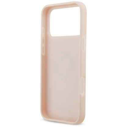 Suojakotelo Apple iPhone 17 Pro Max, Guess, 4G Grained Big and Classic Logo, Pinkki