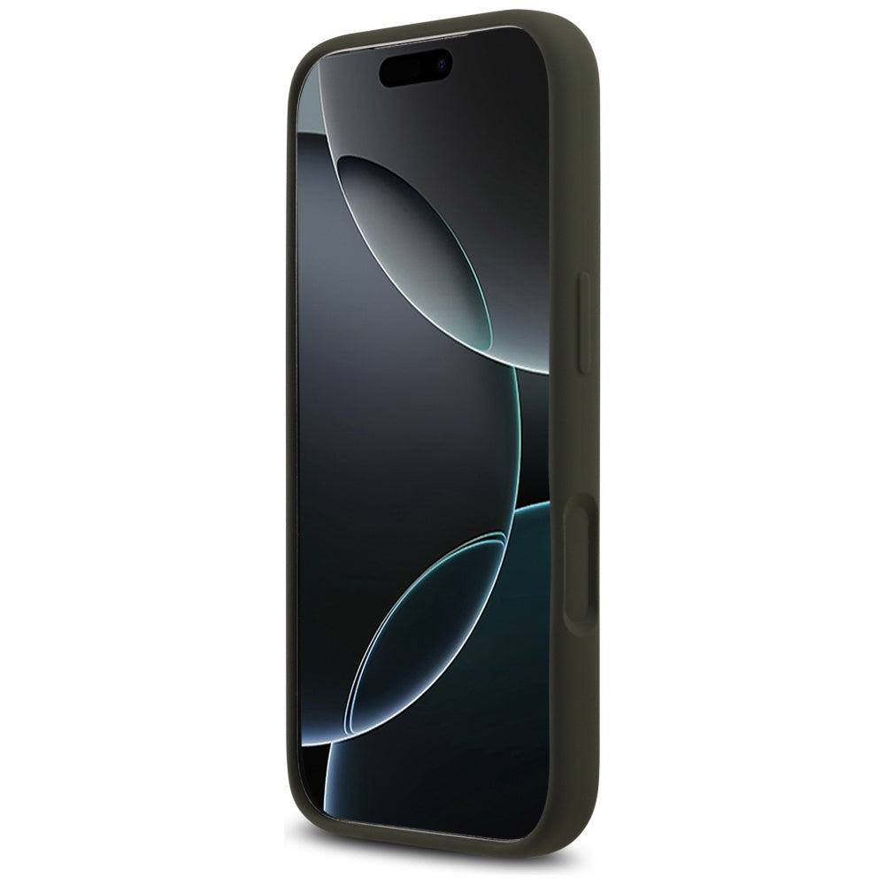 Suojakotelo Apple iPhone 17 Pro Max, Guess, Big 4G Script, Kaki
