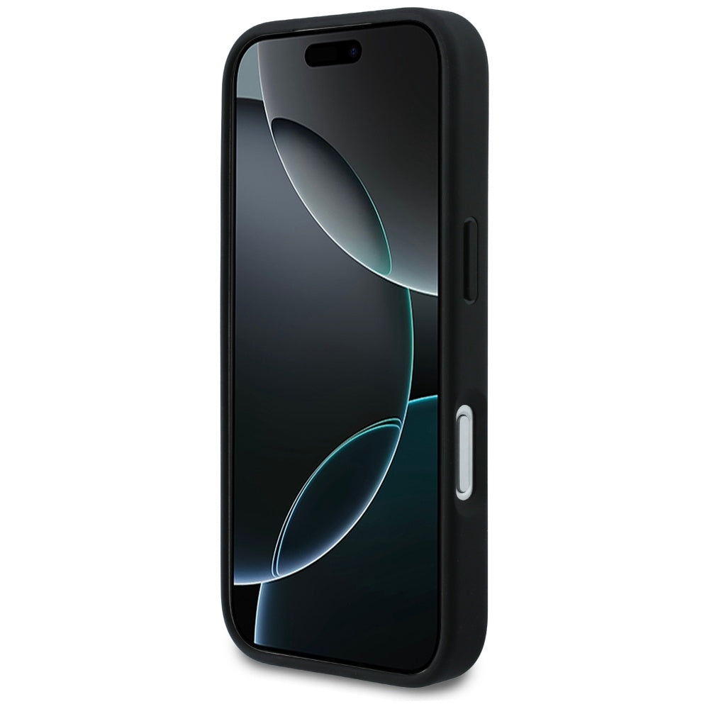 Kotelo Apple iPhone 17 Pro Max:lle, Karl Lagerfeld, Rhinestone Karl & Choupette Pins, Musta