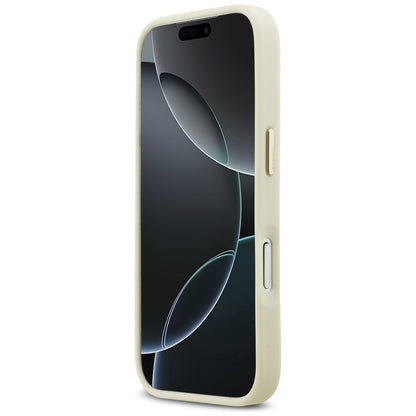 Case for Apple iPhone 17 Pro Max, Karl Lagerfeld, Script Logo, Beige