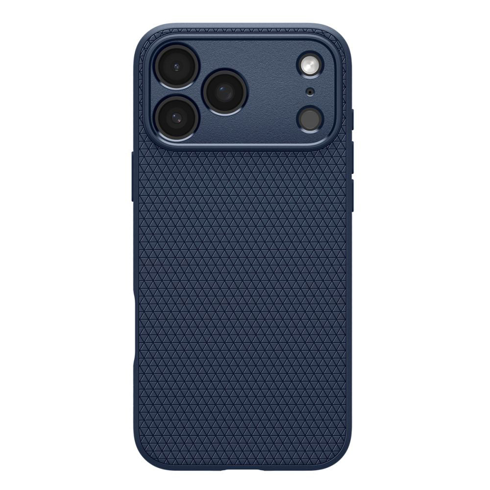 Kotelo Apple iPhone 17 Pro Max:lle, Spigen, Liquid Air, Tummansininen