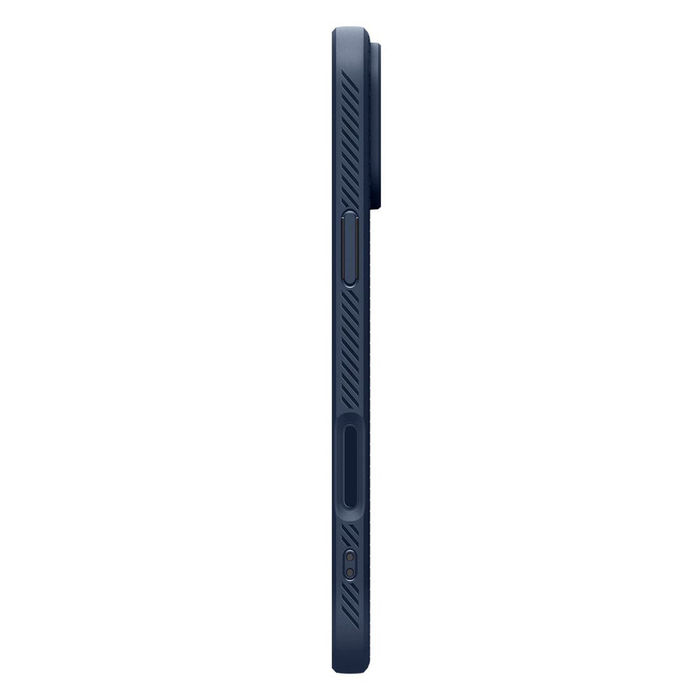 Kotelo Apple iPhone 17 Pro Max:lle, Spigen, Liquid Air, Tummansininen