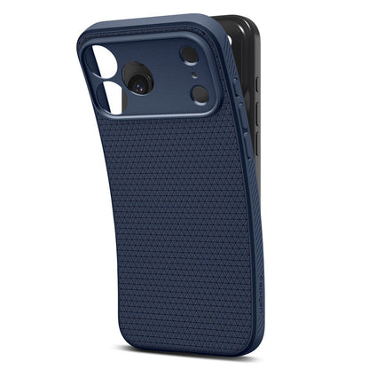 Kotelo Apple iPhone 17 Pro Max:lle, Spigen, Liquid Air, Tummansininen