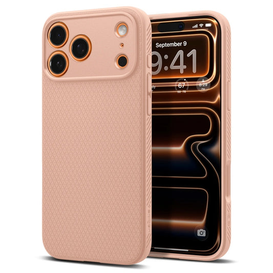 Kotelo Apple iPhone 17 Pro Max:lle, Spigen, Liquid Air, Pinkki