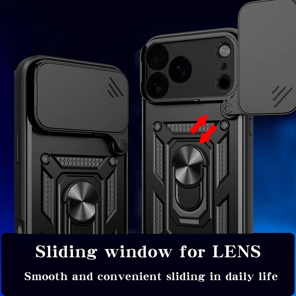 Kotelo Apple iPhone 17 Pro Max, Techsuit, CamShield, Sininen