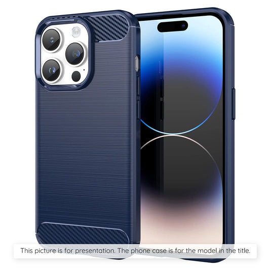 Suojakotelo Apple iPhone 17 Pro Max, Techsuit, Carbon, Sininen