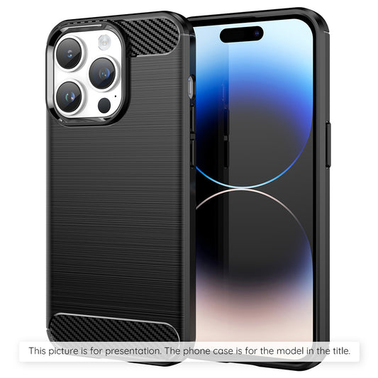 Suojakotelo Apple iPhone 17 Pro Max, Techsuit, Hiili, Musta