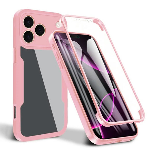 Kotelo Apple iPhone 17 Pro Max:lle, Techsuit, ColorVerse 360, Pinkki