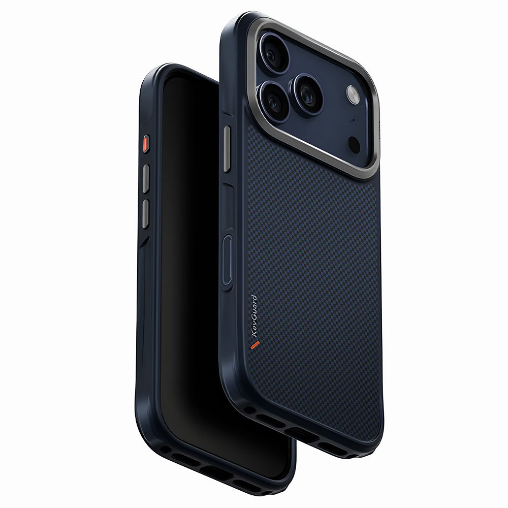 MagSafe-kotelo Apple iPhone 17 Pro Maxille, UNIQ, Keva MagClick, Tummansininen